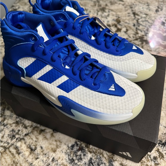 adidas Blue and‎ White Athletic Shoes - Picture 2 of 8